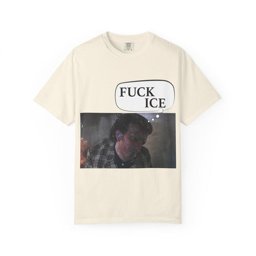 T-Shirt — 'FUCK ICE' Graphic Protest Tee with Photo Print